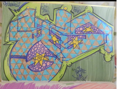 Graffiti Sketch - Photo by iobe1