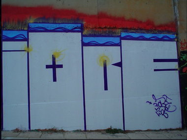 Graffiti Wall - Photo by iobe1