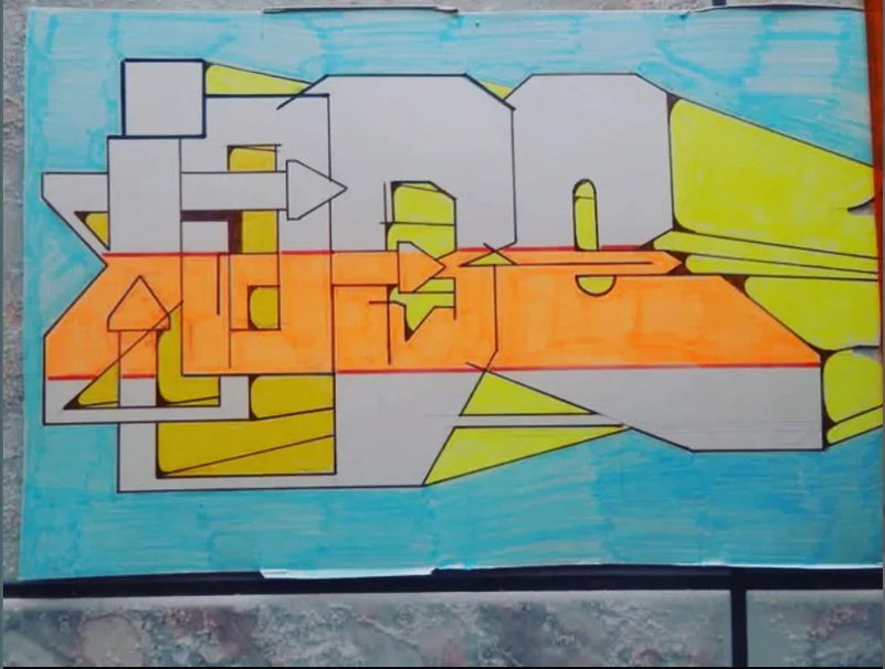 Graffiti Sketch - Photo by iobe1