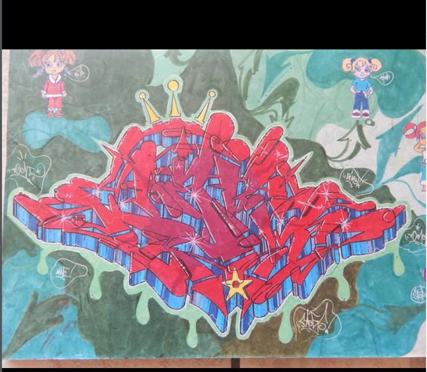 Graffiti Sketch - Photo by iobe1