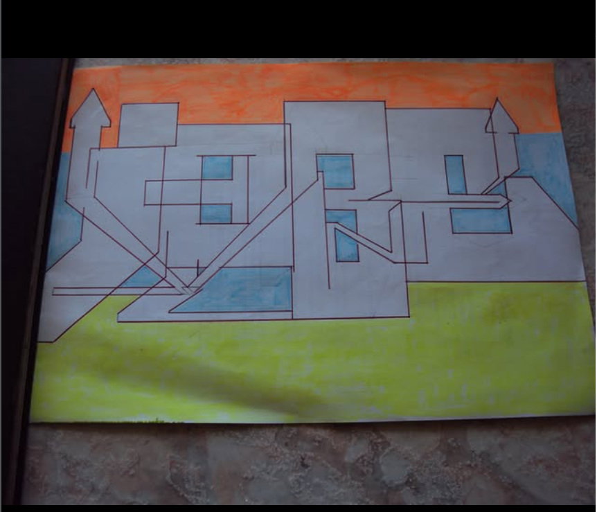 Graffiti Sketch - Photo by iobe1