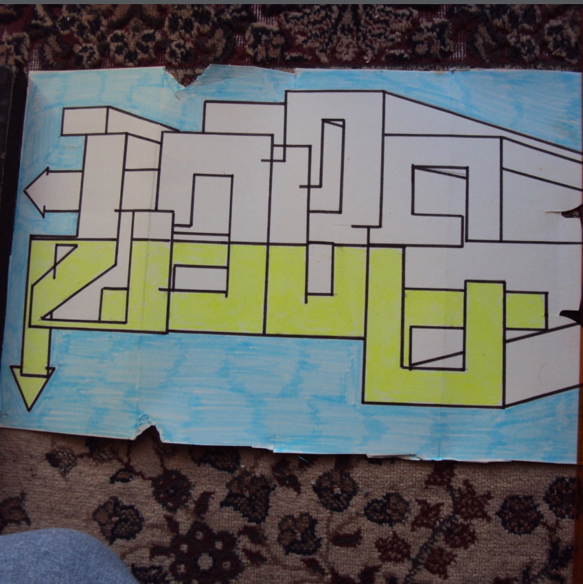 Graffiti Sketch - Photo by iobe1