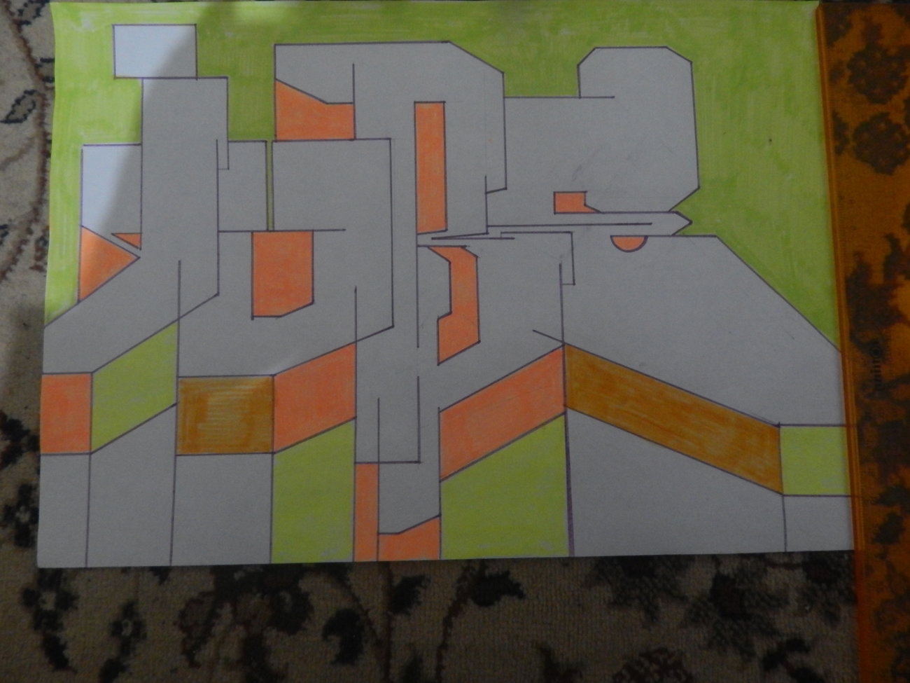 Graffiti Sketch - Photo by iobe1