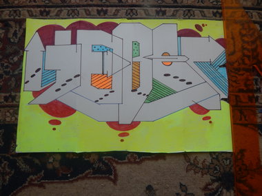 Graffiti Sketch - Photo by iobe1