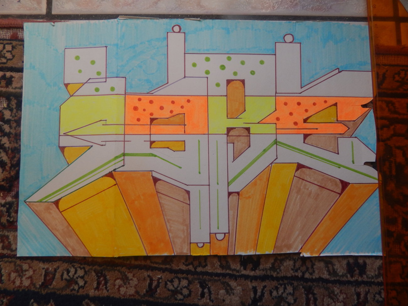 Graffiti Sketch - Photo by iobe1