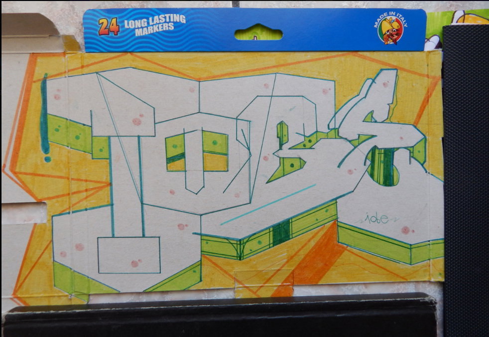 Graffiti Sketch - Photo by iobe1