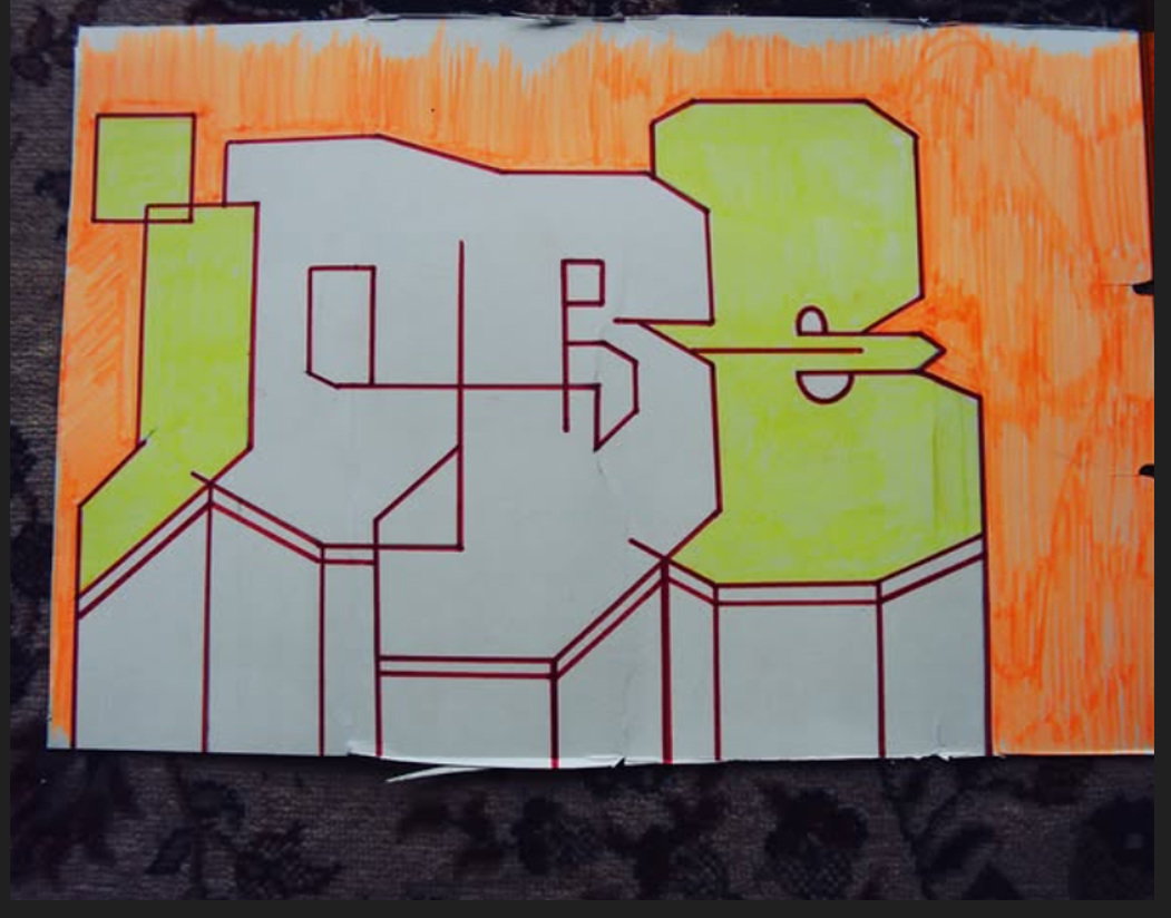Graffiti Sketch - Photo by iobe1