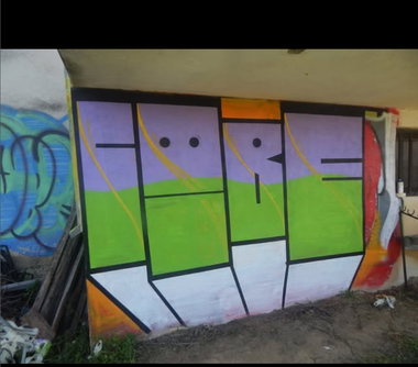 Graffiti Wall - Photo by iobe1