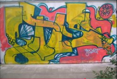 Graffiti Wall - Photo by iobe1
