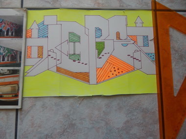 Graffiti Sketch - Photo by iobe1