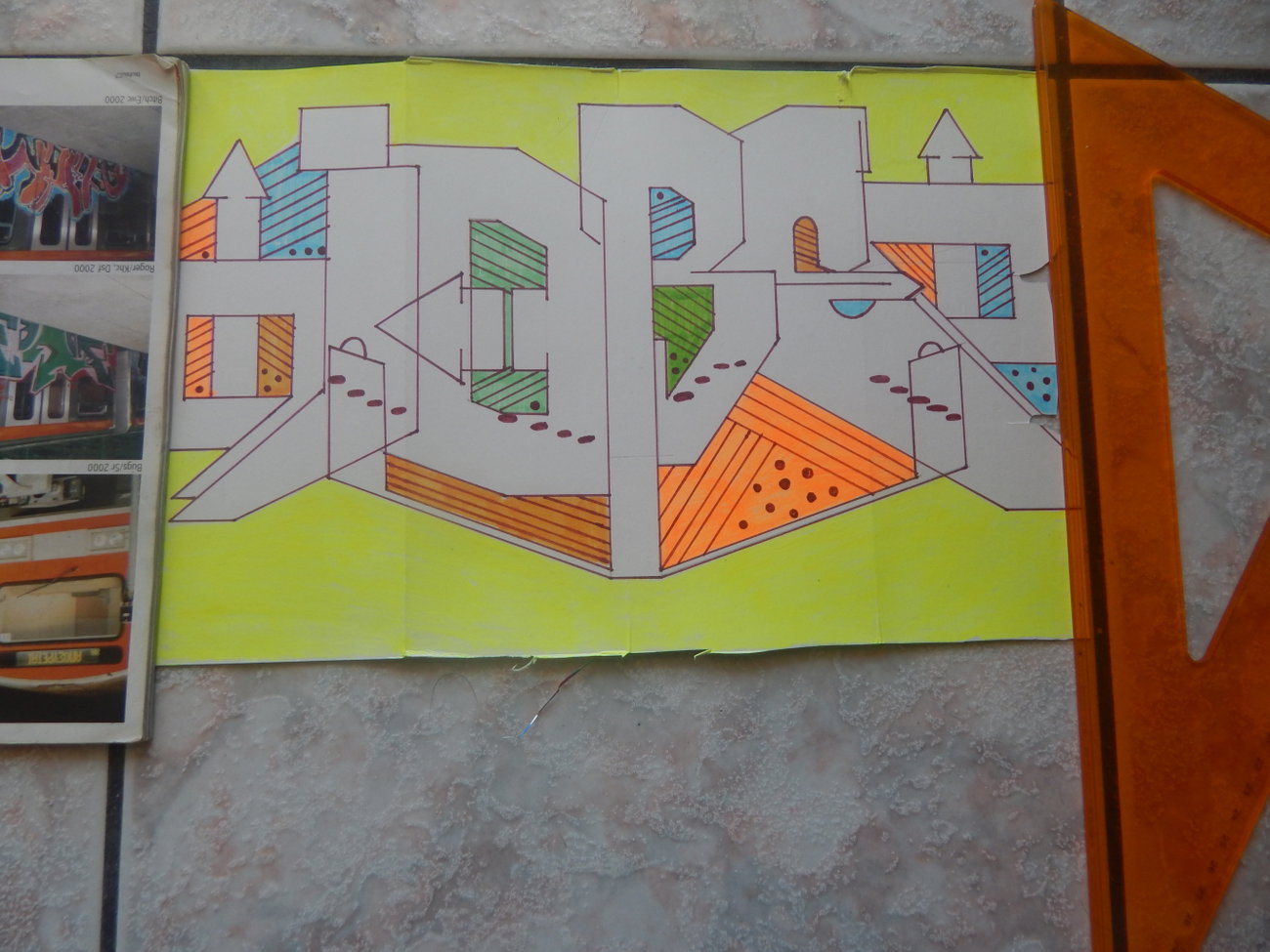 Graffiti Sketch - Photo by iobe1