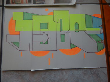 Graffiti Sketch - Photo by iobe1