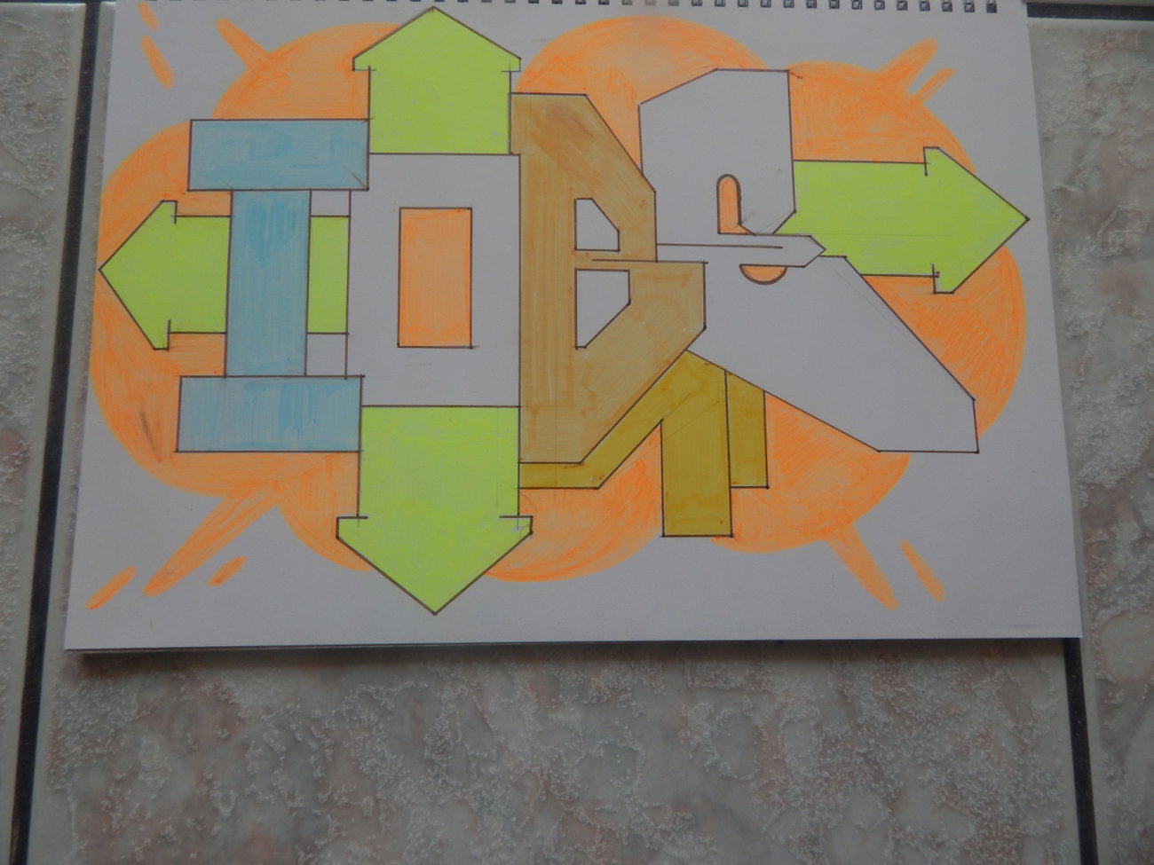 Graffiti Sketch - Photo by iobe1