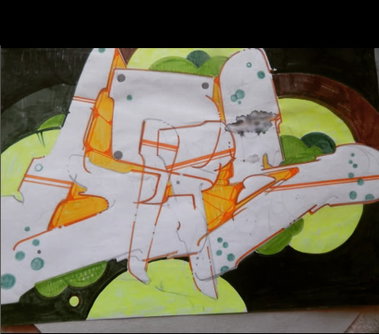 Graffiti Sketch - Photo by iobe1
