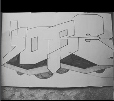 Graffiti Sketch - Photo by iobe1