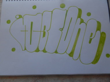 Graffiti Sketch - Photo by iobe1