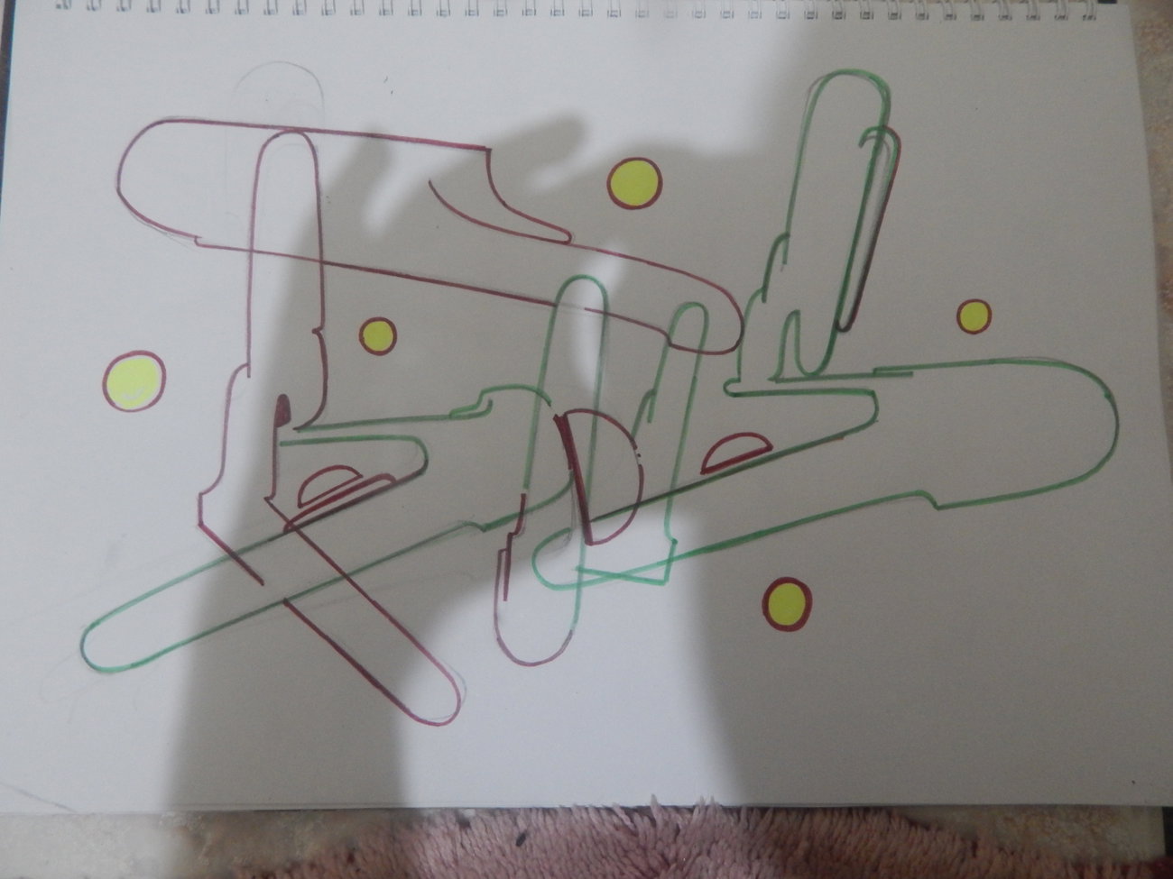 Graffiti Sketch - Photo by iobe1