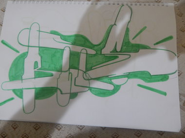 Graffiti Sketch - Photo by iobe1