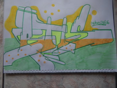 Graffiti Sketch - Photo by iobe1