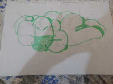 Graffiti Sketch - Photo by iobe1