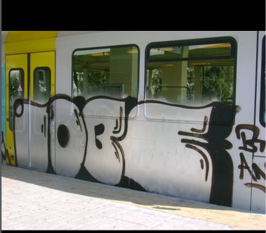 Graffiti Train - Photo by iobe1