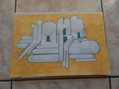 Graffiti Sketch - Photo by iobe1