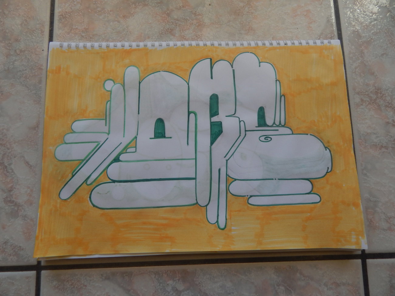 Graffiti Sketch - Photo by iobe1