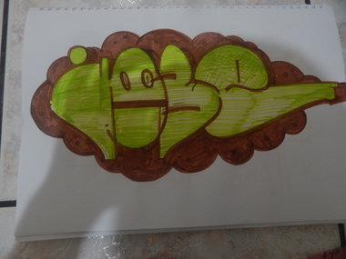 Graffiti Sketch - Photo by iobe1