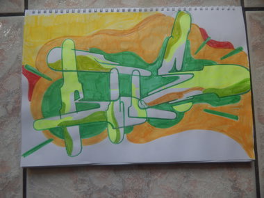 Graffiti Sketch - Photo by iobe1