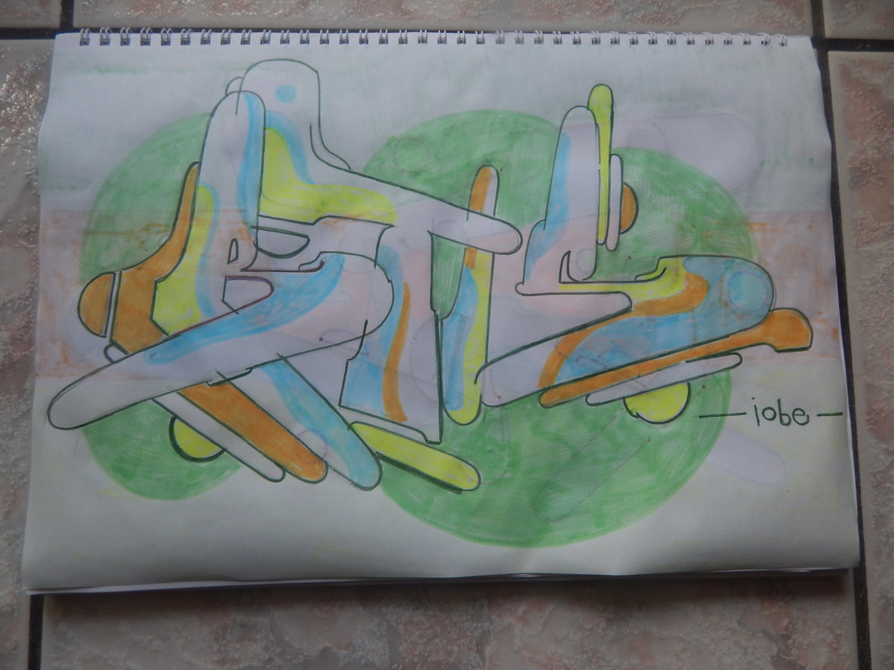 Graffiti Sketch - Photo by iobe1