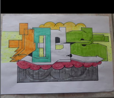 Graffiti Sketch - Photo by iobe1