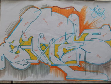 Graffiti Sketch - Photo by iobe1