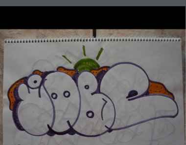 Graffiti Sketch - Photo by iobe1