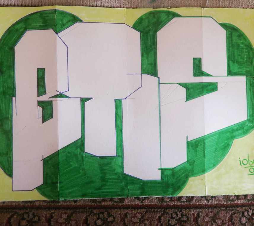 Graffiti Sketch - Photo by iobe1
