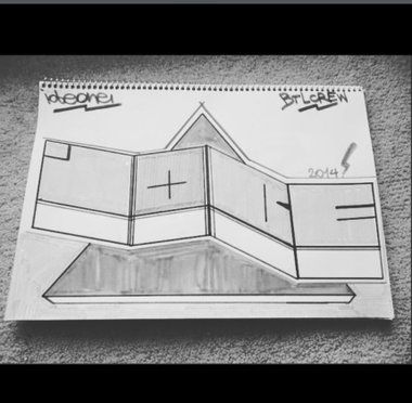 Graffiti Sketch - Photo by iobe1