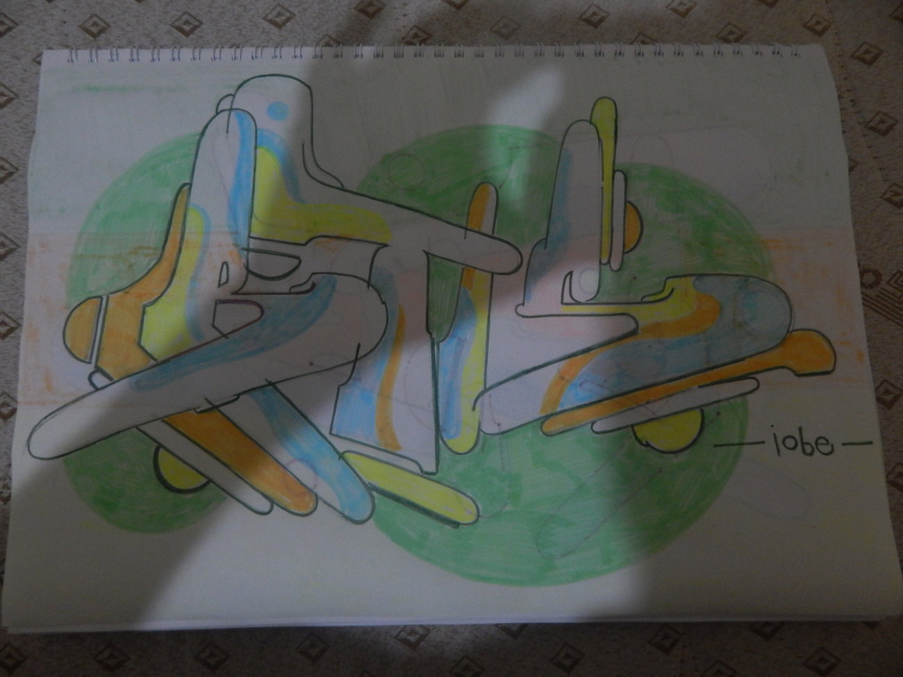 Graffiti Sketch - Photo by iobe1