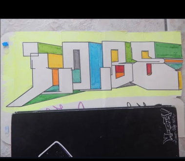 Graffiti Sketch - Photo by iobe1