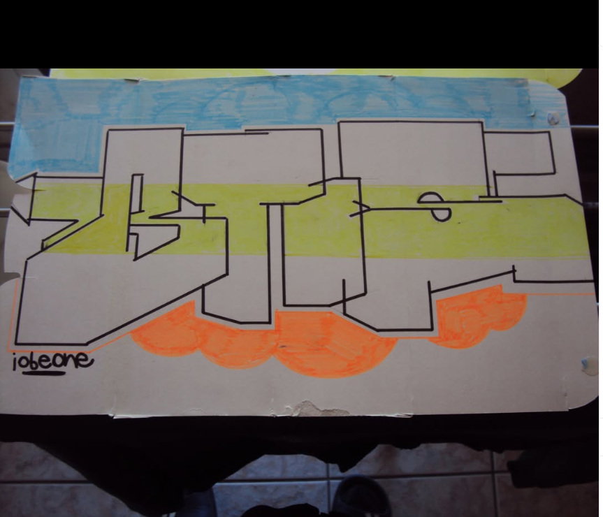 Graffiti Sketch - Photo by iobe1