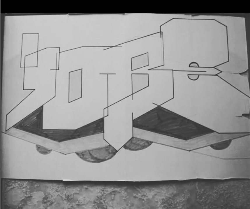 Graffiti Sketch - Photo by iobe1