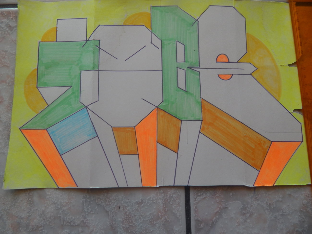 Graffiti Sketch - Photo by iobe1