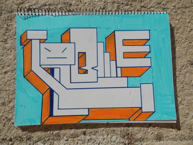 Graffiti Sketch - Photo by iobe1
