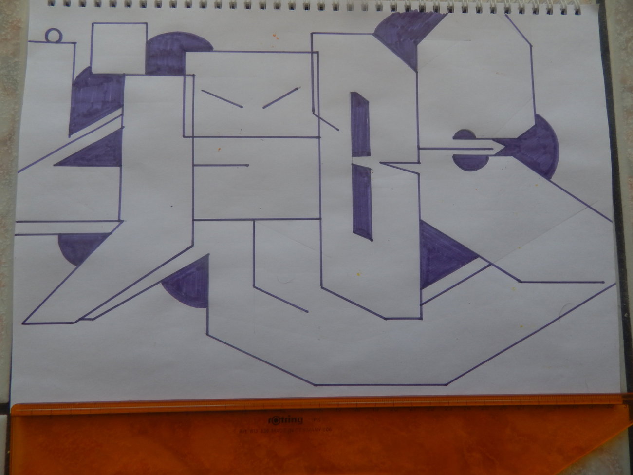 Graffiti Sketch - Photo by iobe1