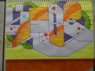 Graffiti Sketch - Photo by iobe1