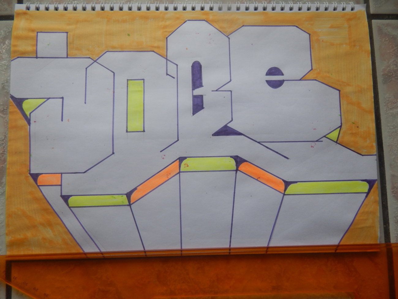 Graffiti Sketch - Photo by iobe1