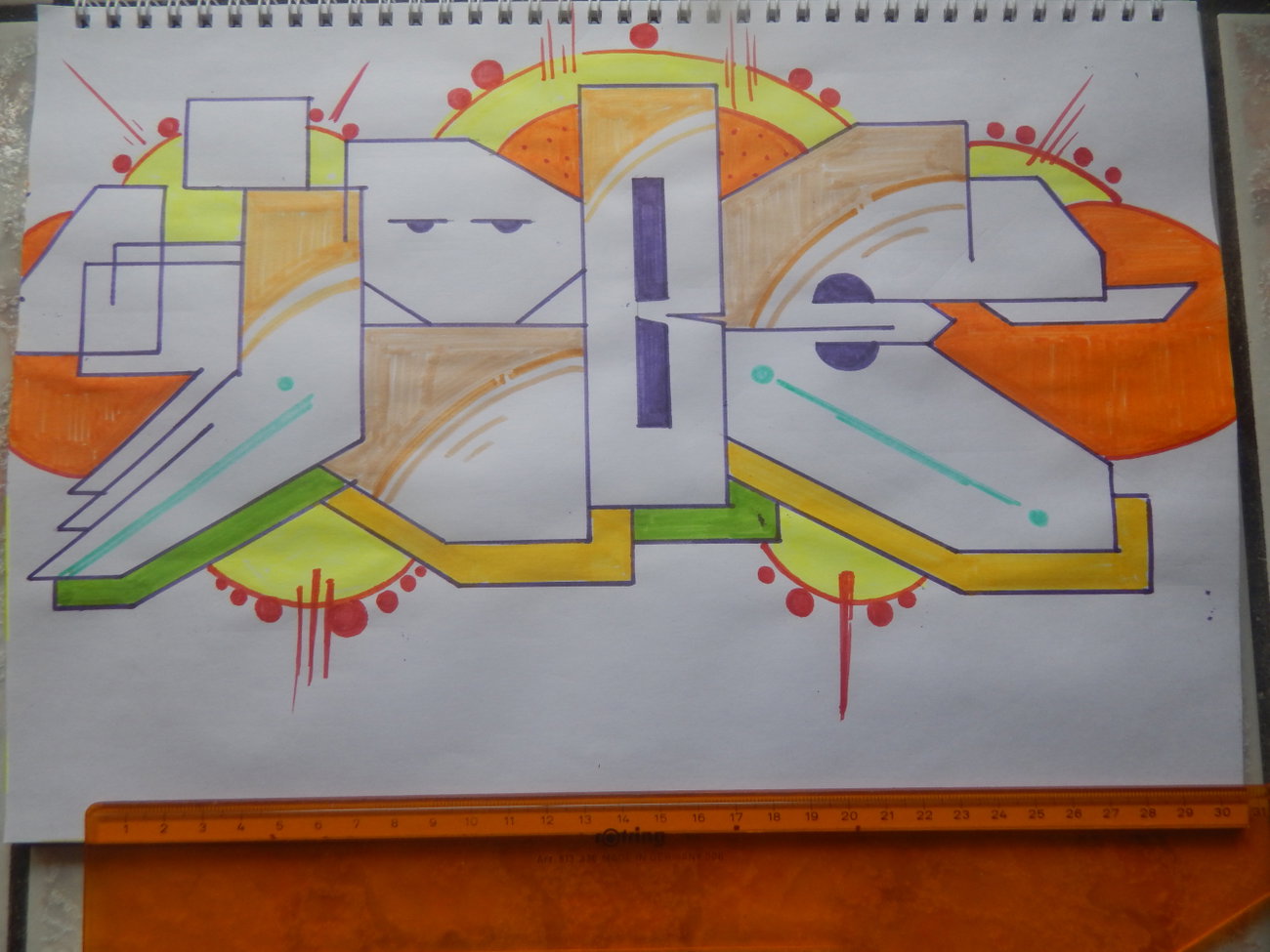 Graffiti Sketch - Photo by iobe1