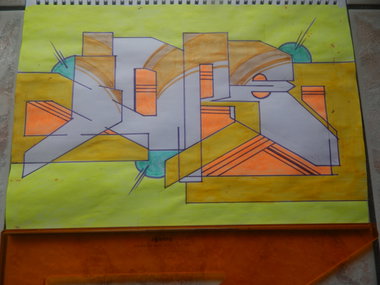 Graffiti Sketch - Photo by iobe1