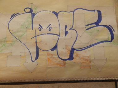 Graffiti Sketch - Photo by iobe1