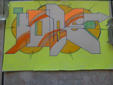 Graffiti Sketch - Photo by iobe1