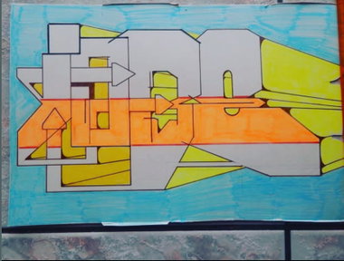 Graffiti Sketch - Photo by iobe1