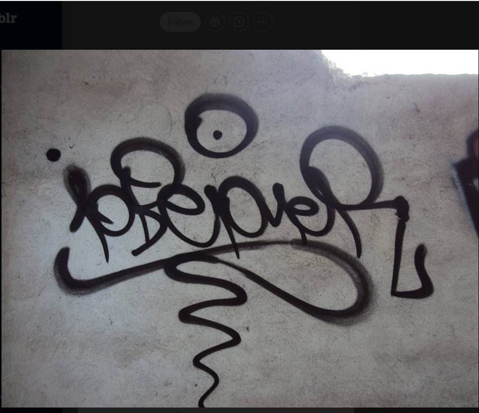 Graffiti Artwork - Photo by iobe1